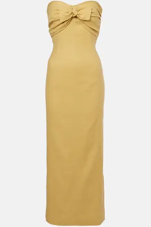 TOVE Rahel linen and cotton-blend maxi dress