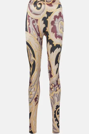 Wolford X Etro Baroque paisley leggings