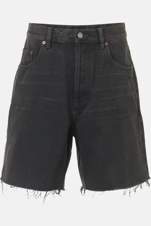 Saint Laurent High-rise Bermuda shorts