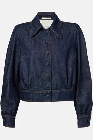 DRIES VAN NOTEN Cropped denim jacket