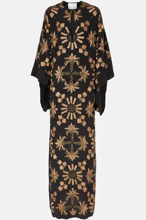 JOHANNA ORTIZ Embellished silk tunic