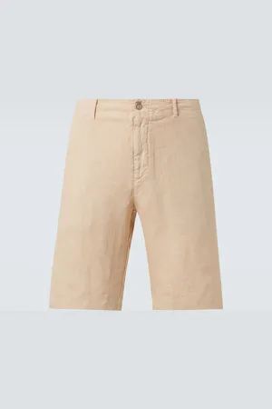 FEDELI Linen Bermuda shorts