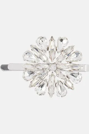 Simone Rocha Blossom crystal-embellished hair clip