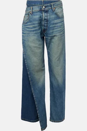 JUNYA WATANABE Asymmetric straight jeans