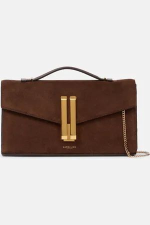 DeMellier Vancouver suede clutch