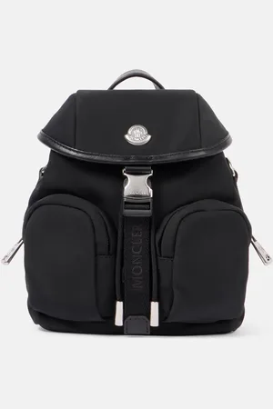Moncler Trick Mini leather-trimmed crossbody bag
