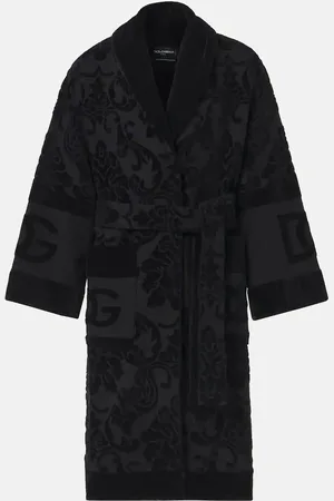 Dolce & Gabbana DG cotton terry bathrobe