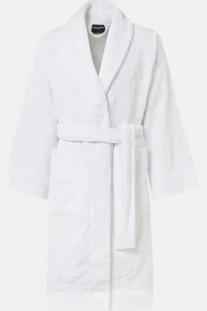 Dolce & Gabbana DG cotton terry bathrobe