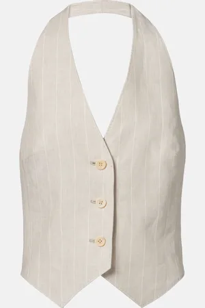 Max Mara Sauro linen vest