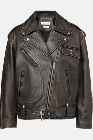 Alexander McQueen Leather biker jacket