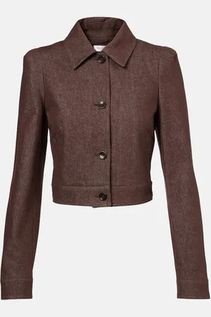 Max Mara Carpa cropped cotton jacket