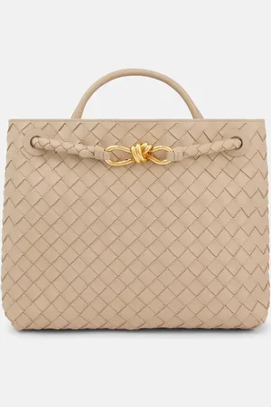 Bottega Veneta Andiamo Intrecciato Medium leather tote bag