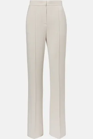 Max Mara Dinda high-rise jersey straight pants