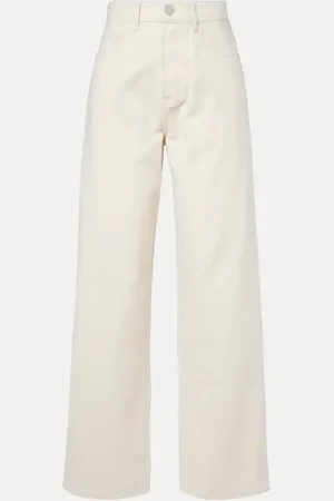 Rohe High-rise wide-leg jeans