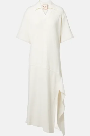 Plan C Cotton midi dress