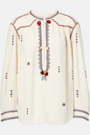 Marant Etoile Pelson embroidered blouse