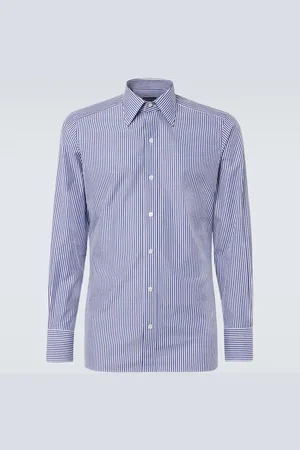 Tom Ford Bengal stripe cotton-blend shirt