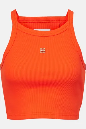 Givenchy Cotton jersey crop top