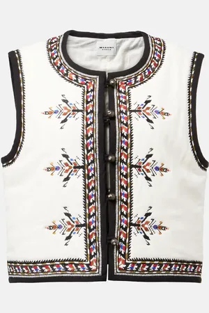 Marant Etoile Zeana embroidered vest