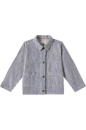 Konges Sløjd Fender striped cotton twill jacket