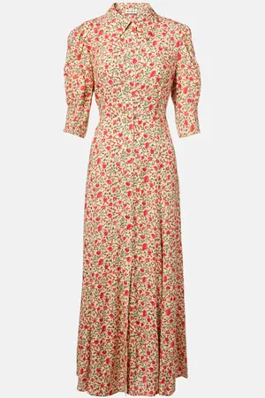 RIXO London Bloom floral midi dress