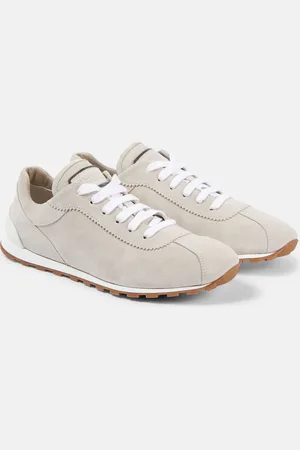 Brunello Cucinelli Monili suede sneakers