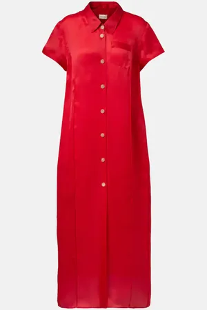 Khaite Effy silk and cotton organza maxi dress