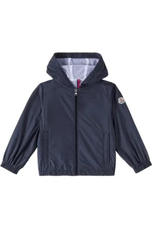 Moncler Desman logo printed windbreaker