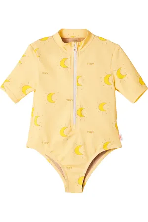 Tiny Cottons Midnight Sun printed swimsuit