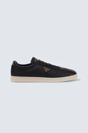 Prada Lane leather sneakers