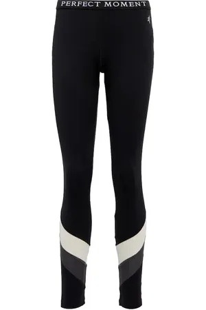 Perfect Moment Chevron mid-rise leggings