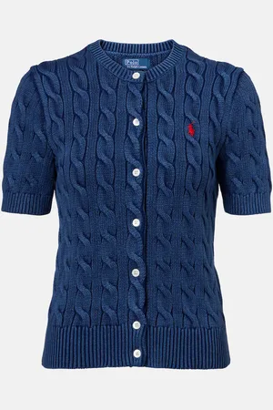Ralph Lauren Cable-knit cotton cardigan