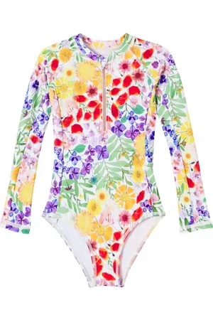 Molo Necky floral swimsuit