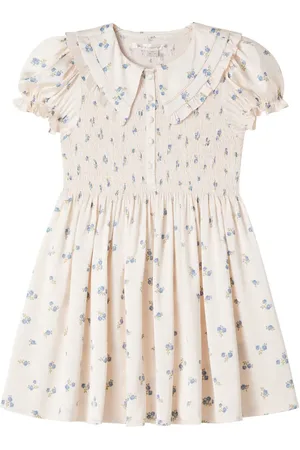Konges Sløjd Sheeny floral shirred dress