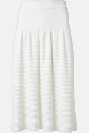 Loro Piana Dora Baltea silk and cotton midi skirt