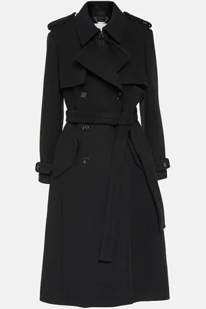 Chloé Wool-blend trench coat
