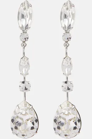 Jennifer Behr Cicely crystal-embellished drop earrings