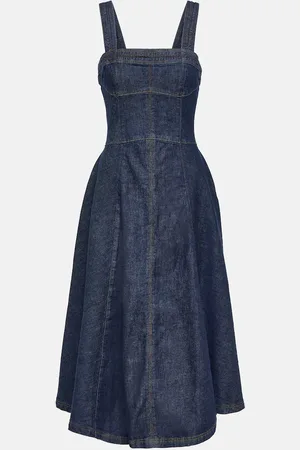 Simkhai Cici denim midi dress