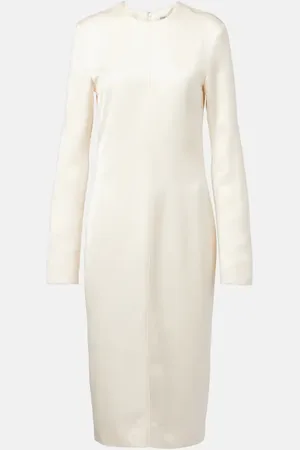 Totême Satin midi dress