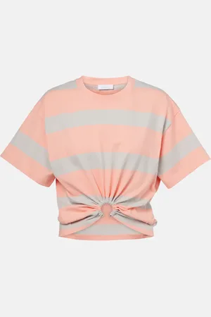 Paco rabanne Striped cotton jersey T-shirt