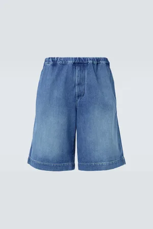 Plan C Denim Bermuda shorts