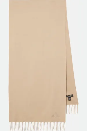 Loro Piana Grande Unita fringed cashmere scarf