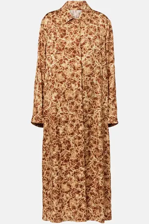 DRIES VAN NOTEN Leopard-print coat
