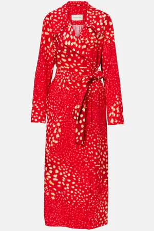 DRIES VAN NOTEN Printed coat