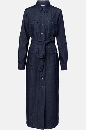 DRIES VAN NOTEN Denim shirt dress