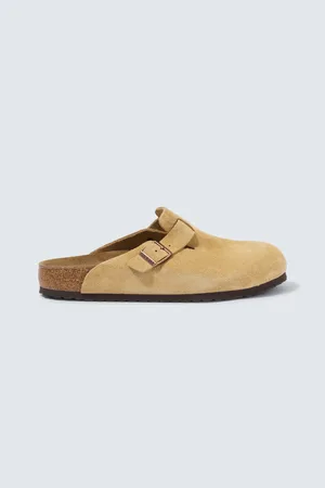 Birkenstock Boston suede clogs