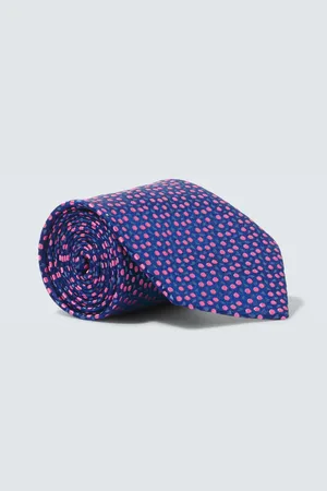 Charvet Printed silk tie