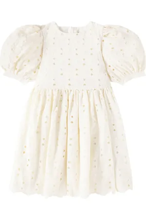 The New Society Creta balloon-sleeve cotton-blend dress