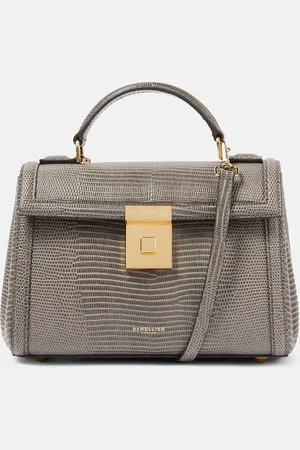DeMellier Paris lizard-effect leather tote bag