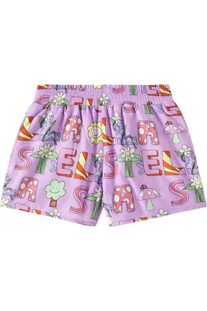 Stella McCartney Logo cotton shorts